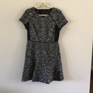 J.Crew Mixed Tweed and Ponte Dress